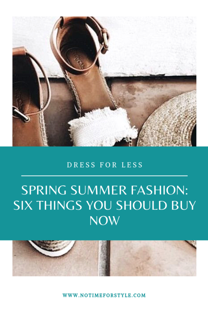 Spring Summer fashion trends - six low cost items that transform your wardrobe