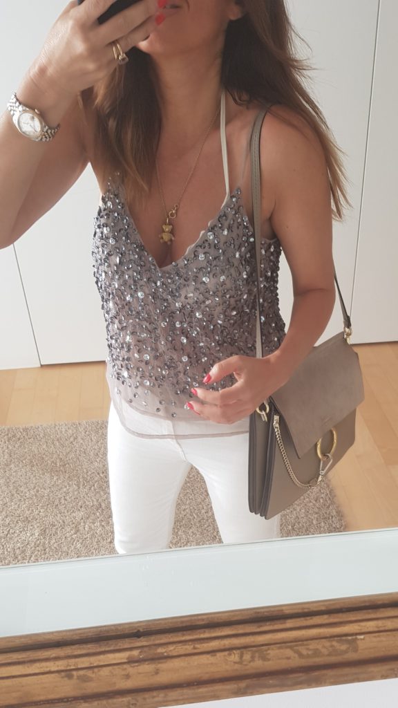 Summer Style: Sequin Top and Jeans ...