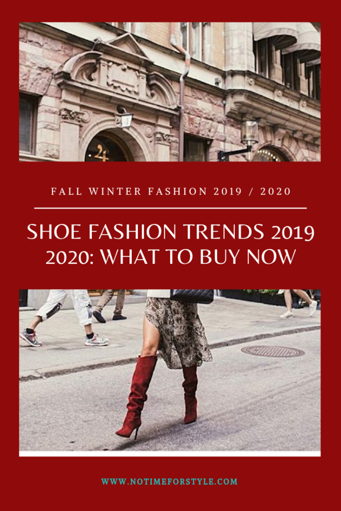 shoe trends 2019 2020