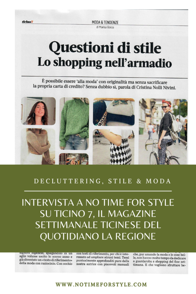 intervista a No Time for Style