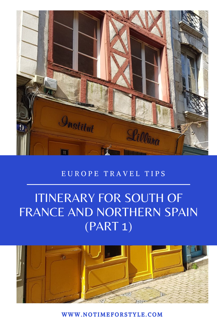 Best itinerary for South of France
