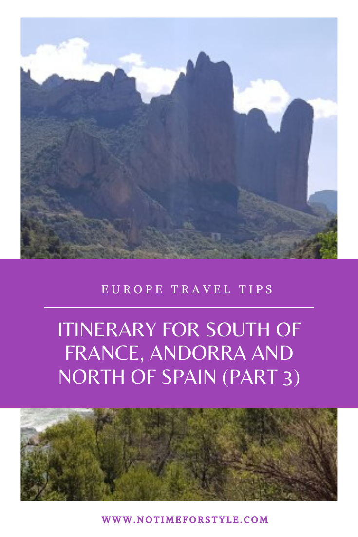 itinerary for south of france