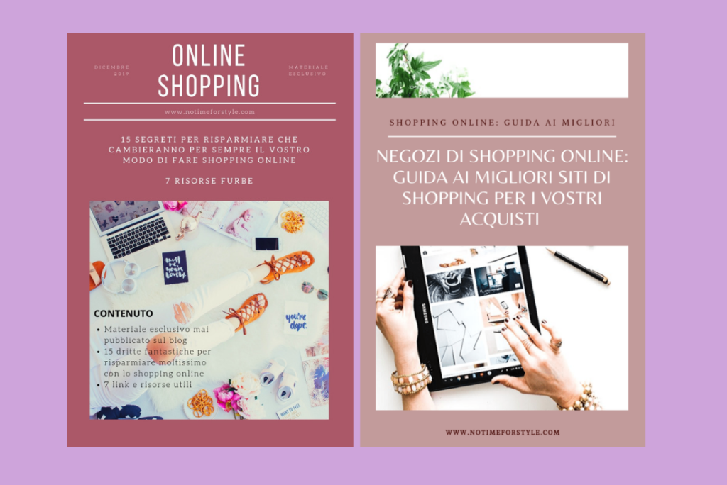 guida allo shopping online e i migliori negozi di shopping online