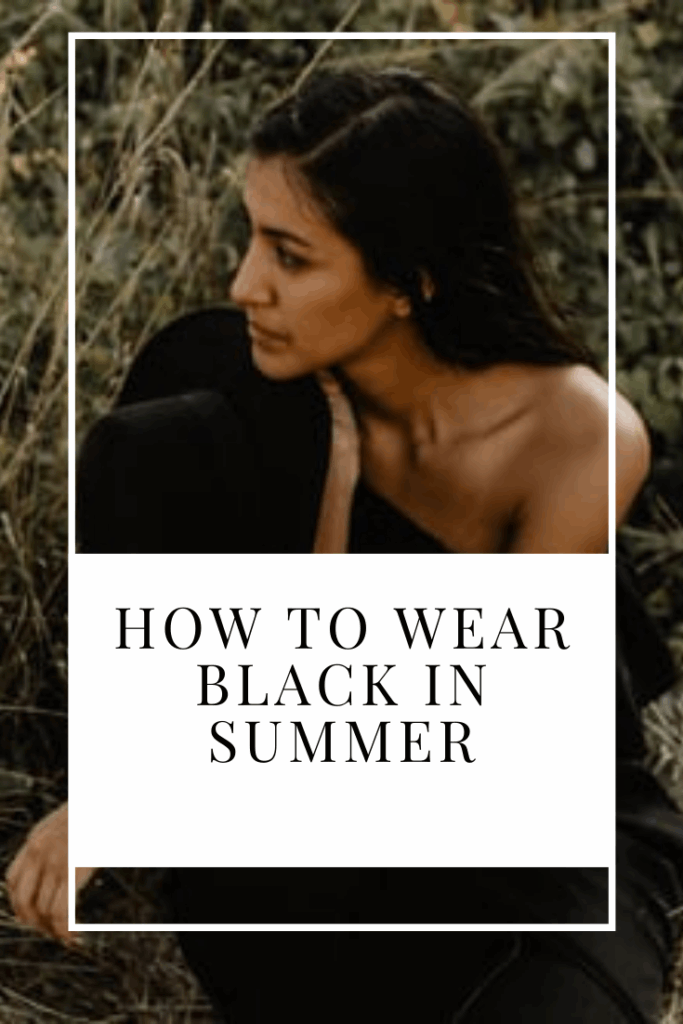 How to wear black in summer