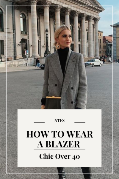 How to wear a blazer in 2022: best outfits for women over 40