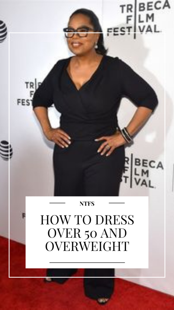 how to dress over 60 and overweight