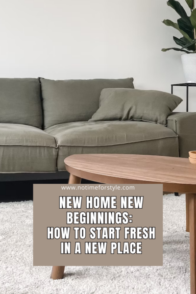 how to start fresh in a new place