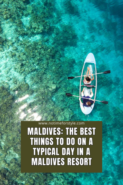 Maldives: The Best Things to Do on a Typical Day in a Maldives Resort