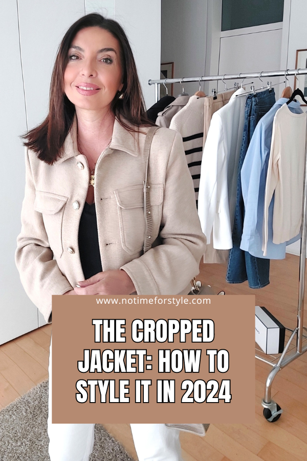 The Cropped Jacket: How To Style It in 2024 — No Time For Style